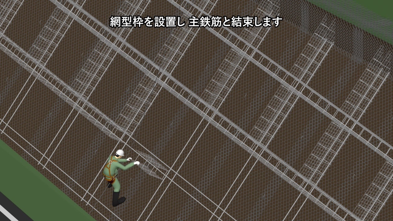 吹付枠工